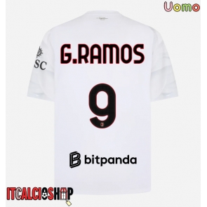 AC Milan Goncalo Ramos #9 Seconda Maglia 2026-27 Manica Corta